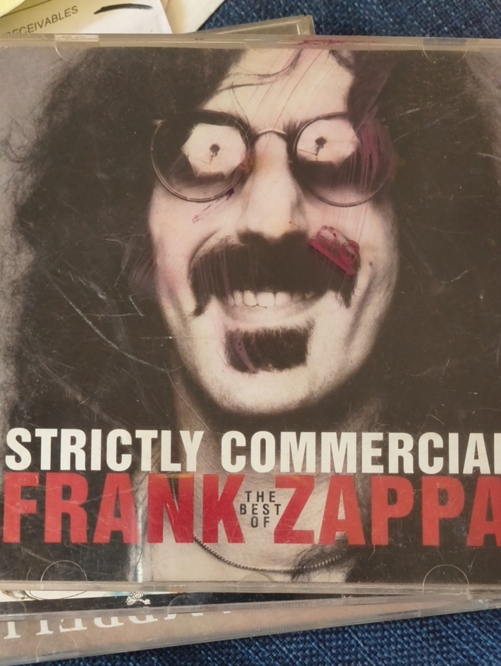 Frank Zappa "Strictly Commercial" CD - Black, Red, White